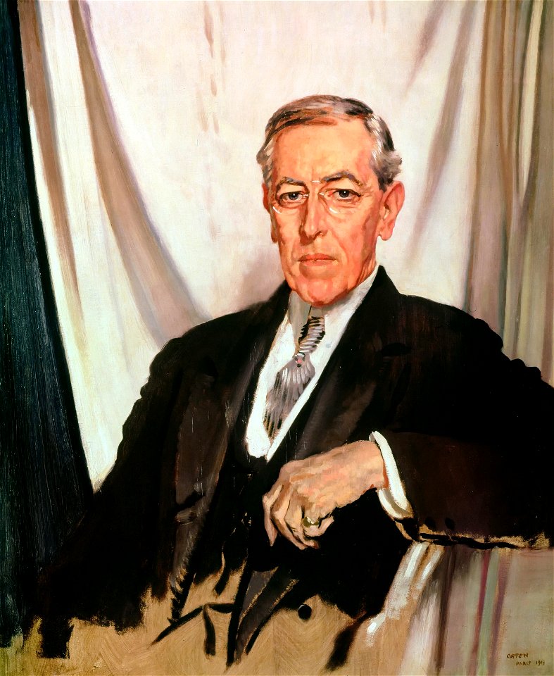 William Orpen Woodrow Wilson