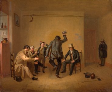 William Sidney Mount - Bar-room Scene - 1939.392 - Art Institute of Chicago
