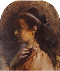William Lindsay Windus (1822-1907) - Mrs Teed, the Artist's Daughter - N04886 - National Gallery