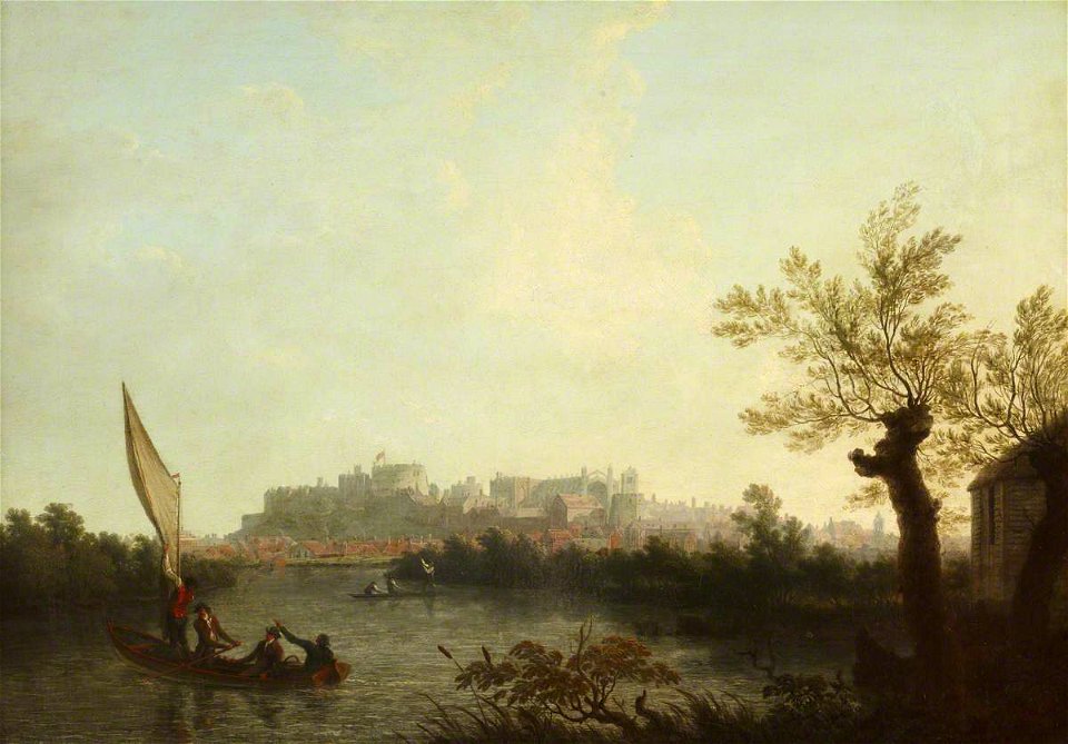 William Marlow (1740-1813) - Distant View of Windsor Castle - 515622 - National Trust