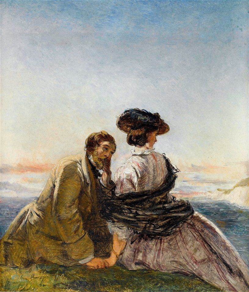 William Powell Frith The lovers