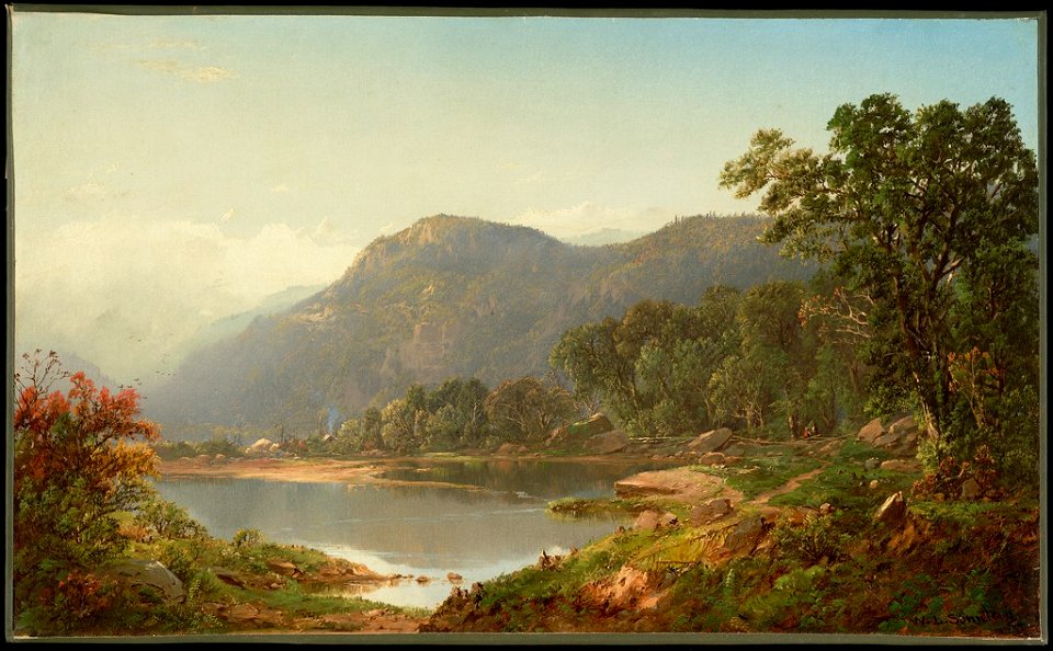 William Louis Sonntag - On the Shenandoah - 1895.715 - Fogg Museum