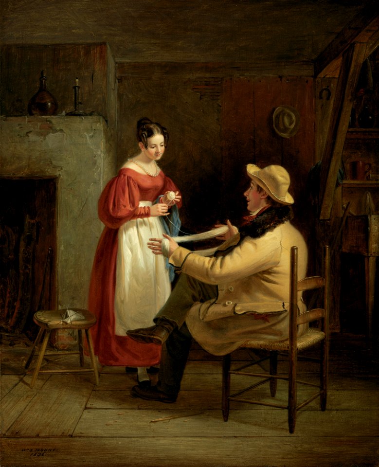 William Sidney Mount - Winding Up - Google Art Project