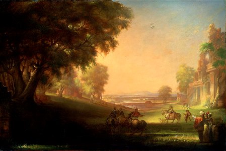 William Rimmer - English Hunting Scene - 69.1066 - Museum of Fine Arts