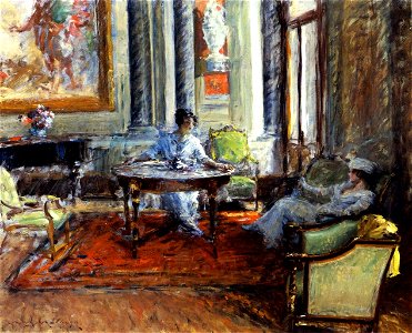 William Merritt Chase, 1913 - Friendly Advice