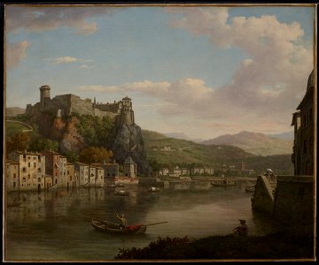 William Marlow - View of the Saône and the Château Pierre-Scize (Lyon, France) - 39.9 - Minneapolis Institute of Arts