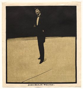 William Nicholson (British, 1872-1949) - Twelve Portraits, James McNeil Whistler - 2014.230 - Cleveland Museum of Art
