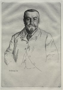 William Strang (British, 1859-1921) - Portrait of H. Cock - 1946.389 - Cleveland Museum of Art