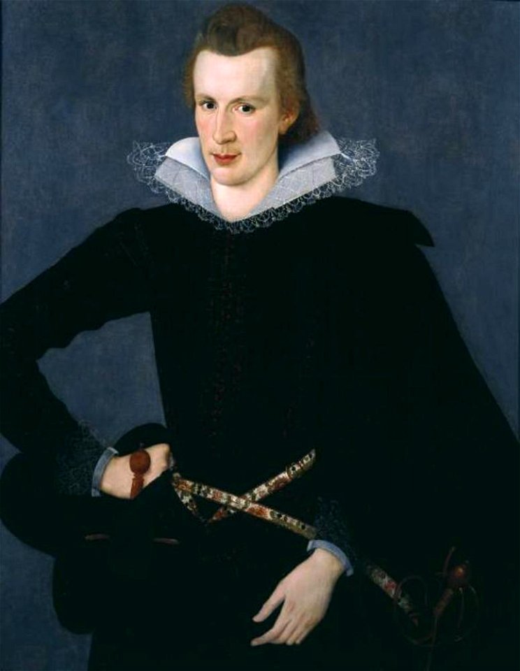 William Segar (Sir) - Portret van een man - T03576 - Tate