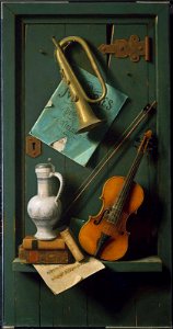 William Michael Harnett - Old Models - 39.761 - Museum of Fine Arts