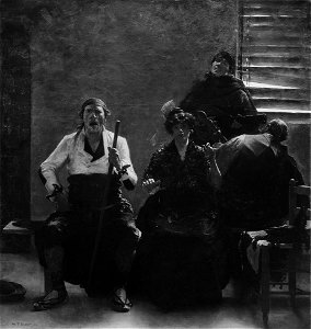 William T Dannat - The Quartette (1884)
