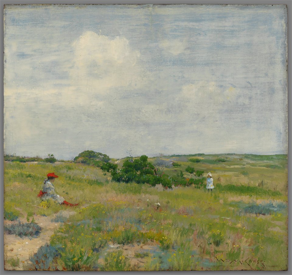 William Merritt Chase - Shinnecock Hills - 1979.14.41 - Yale University Art Gallery