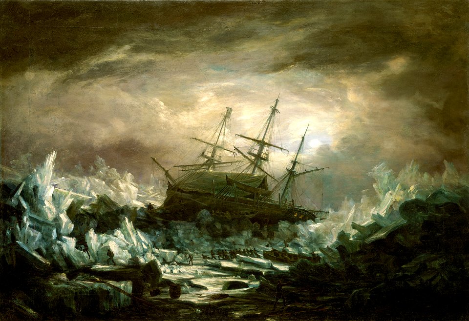 William Smyth HMS Terror in the Arctic Regions Summer 1837