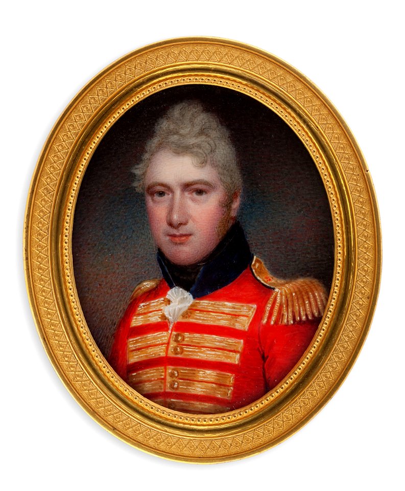 William John Thomson - Portrait of an English officer - S 173 - Finnish National Gallery