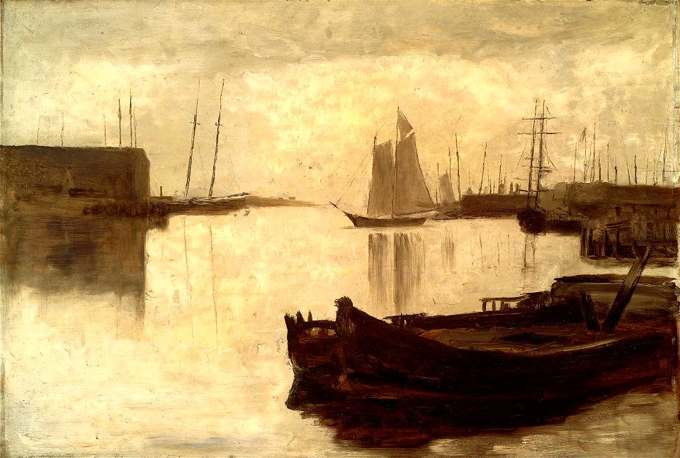 William Morris Hunt - Nautilus Fleet - 1985.698 - Museum of Fine Arts