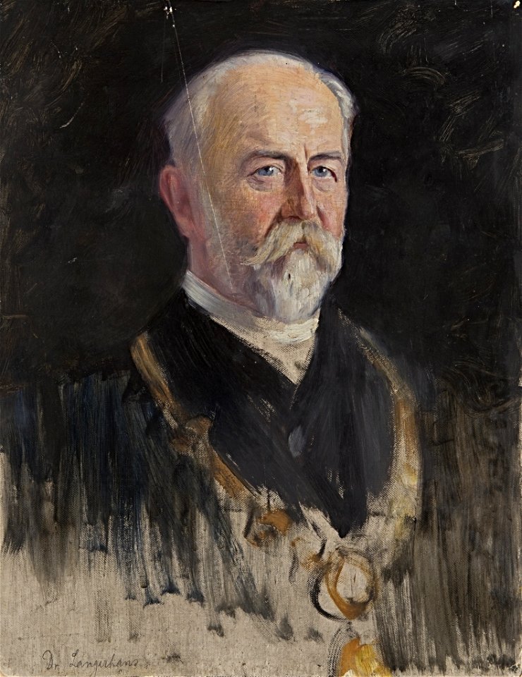 William Pape - Portraitstudie Dr. Langerhans - BG-M 12030-12 - Berlinische Galerie