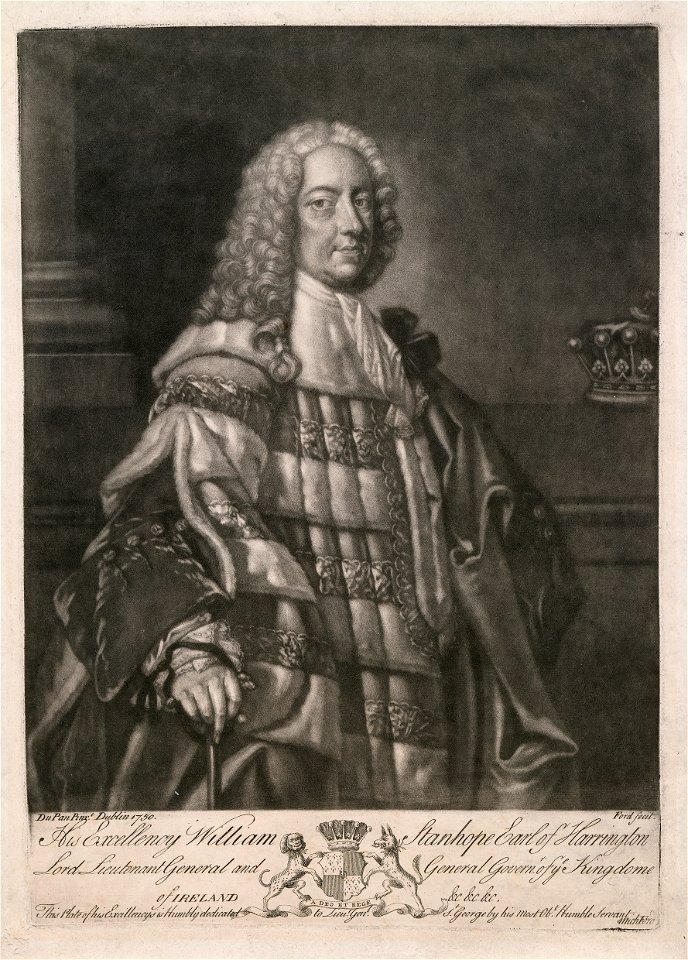 William Stanhope, 1st Earl of Harrington P6544