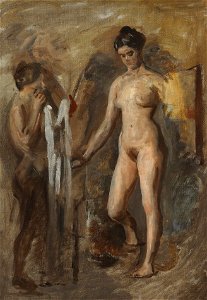 Thomas Eakins - Study for „William Rush and his Model“