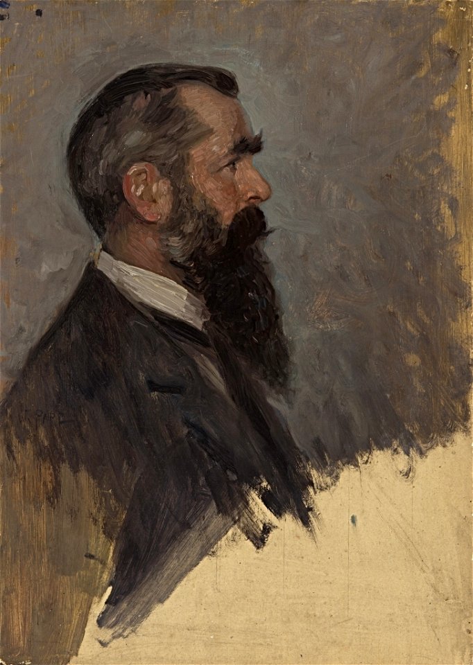 William Pape - Portraitstudie v. Speck - BG-M 12027-12 - Berlinische Galerie