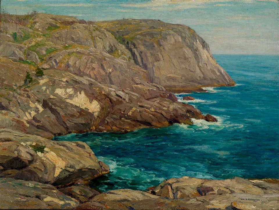 William S. Robinson - Monhegan Headlands - 1912.3.1 - Smithsonian American Art Museum
