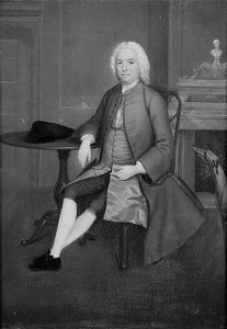 William Verelst - Portrait of a Man Seated beside a Table - 53.2858 - Museum of Fine Arts