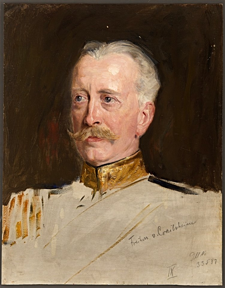 William Pape - Ohne Titel (Portraitstudie Freiherr von Crailsheim) - BG-M 12014-12 - Berlinische Galerie