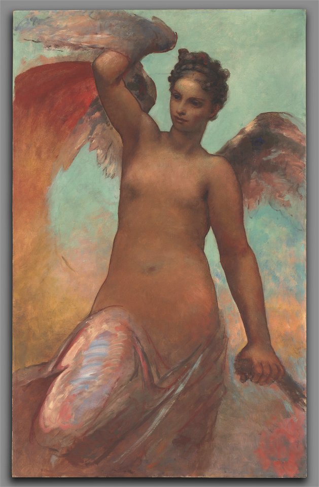 William Morris Hunt - Winged Fortune - 1970.54 - Cleveland Museum of Art