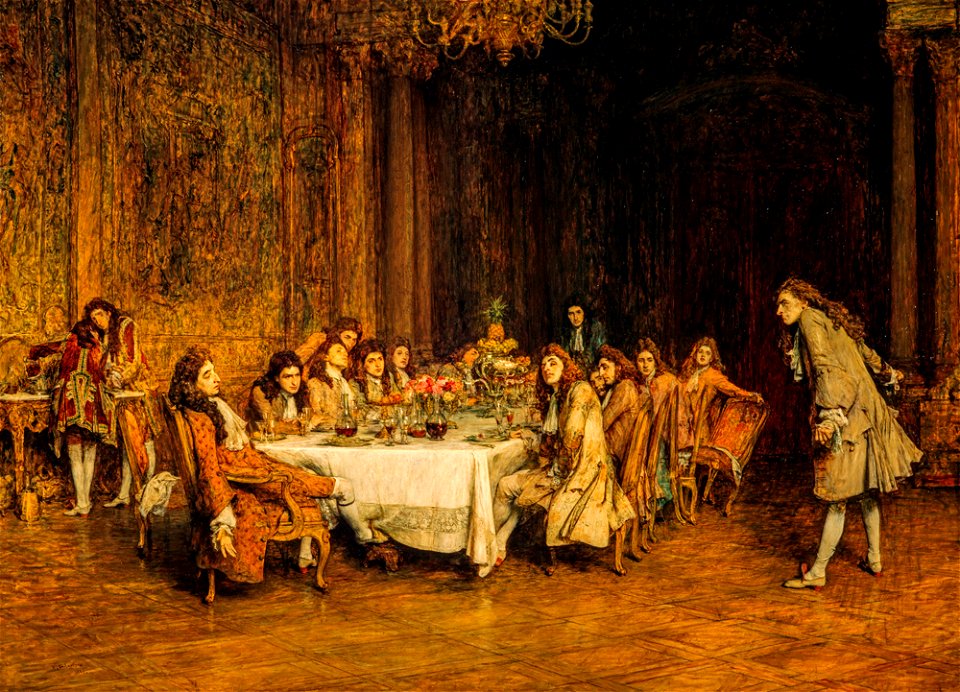 William Quiller Orchardson - Voltaire (1883)