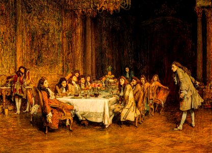William Quiller Orchardson - Voltaire (1883)