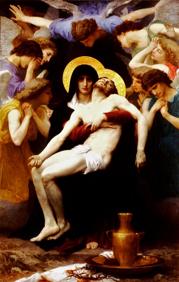 William-Adolphe Bouguereau (1825-1905) - Pieta (1876) modif