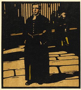 William Nicholson (British, 1872-1949), Heineman - London Types, Bluecoat Boy - 2010.622 - Cleveland Museum of Art