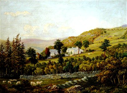 William Taylor Longmire (1841-1914) - View of Scrogg's Farm, Staveley - 478852 - National Trust