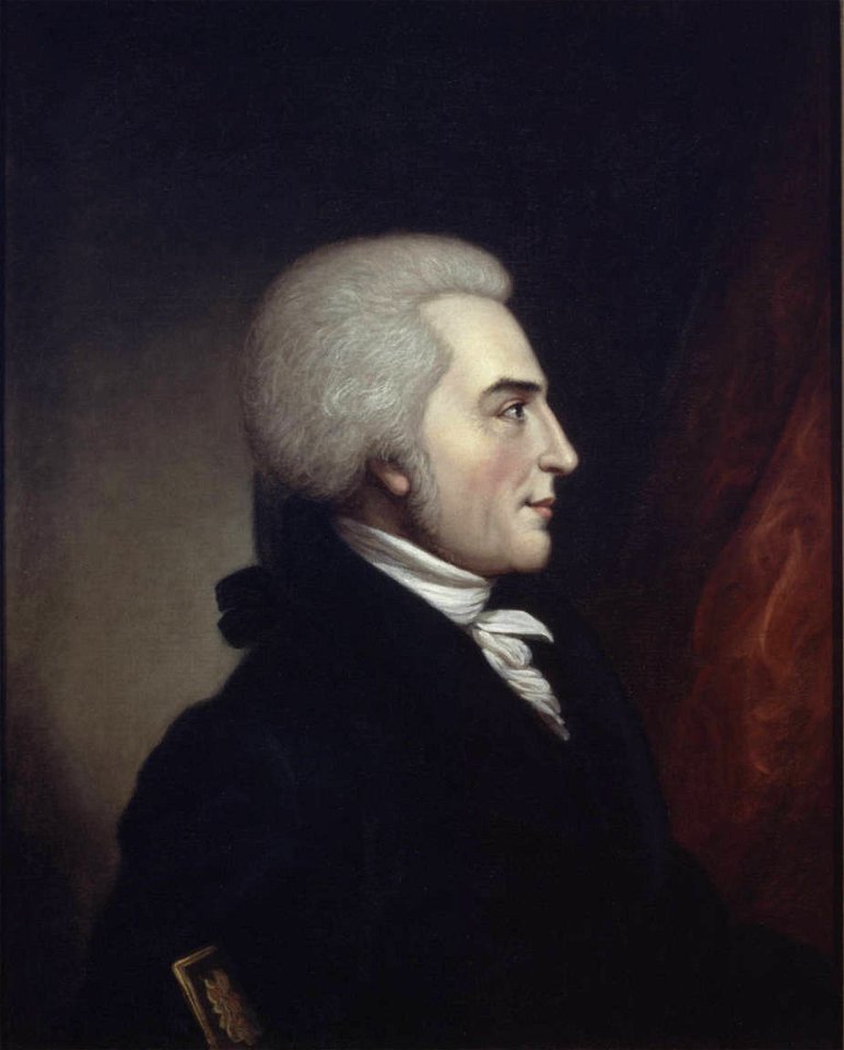 William Richardson Davie - Charles Willson Peale (full portrait) (frame cropped)