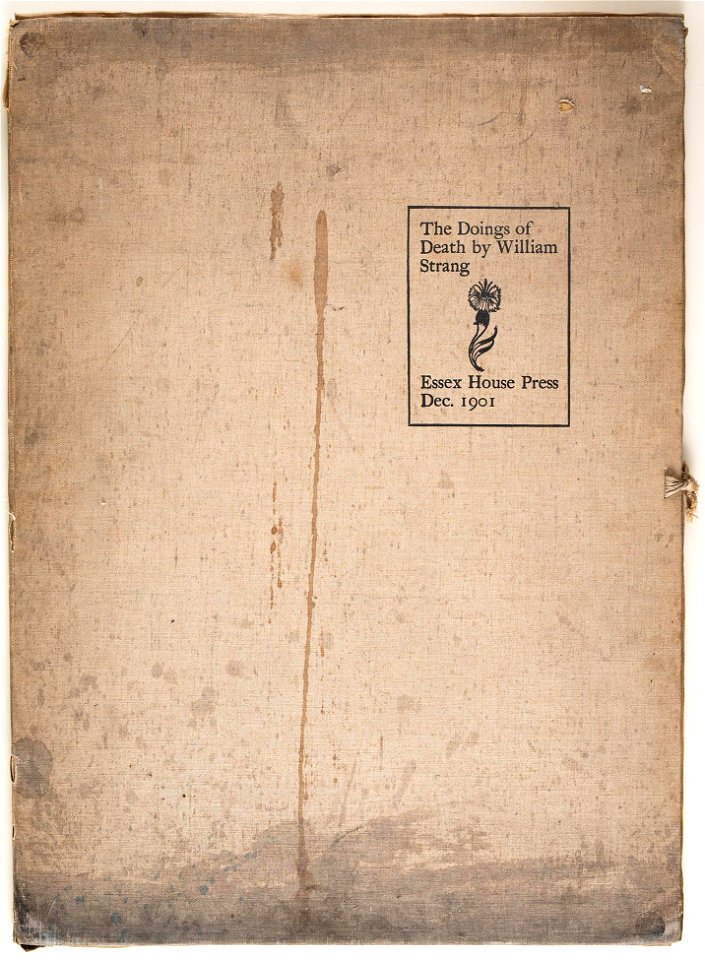 William Strang - 1901 - The Doings of Death - 01 - cover