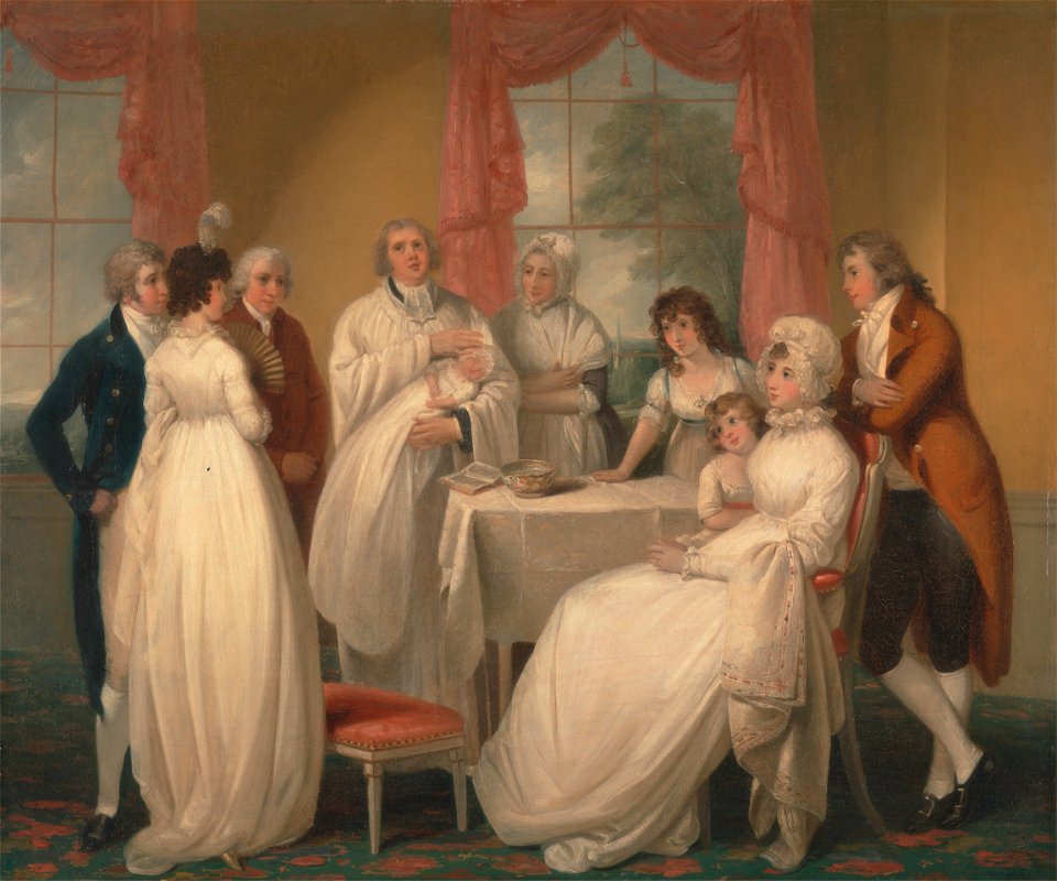 William Redmore Bigg - Christening of the Heir - Google Art Project