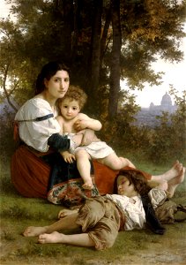 William-Adolphe Bouguereau - Rest 1879
