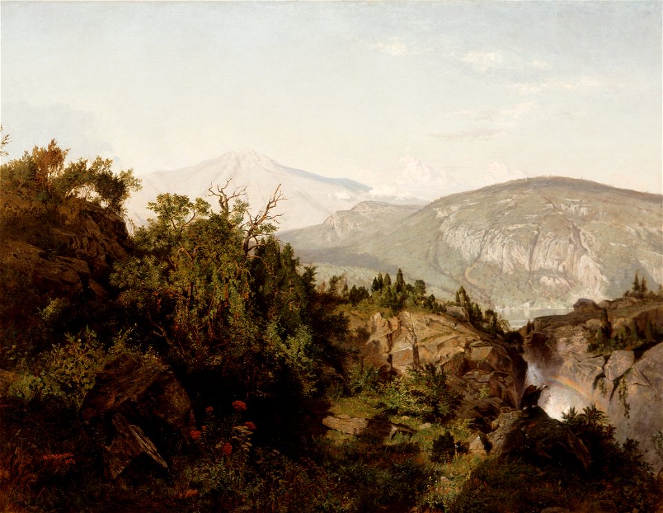 William Trost Richards - In the Adirondack Mountains - 54-1933 - Saint Louis Art Museum