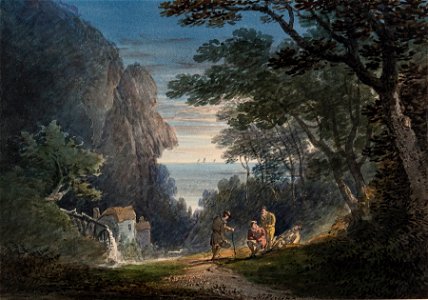William Payne - View on the Coast near Mt Edgecumbe - Payne-96049