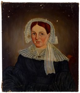 William Unthank - Portrait of Eliza Worthington Moore - 50.77.1 - Indianapolis Museum of Art