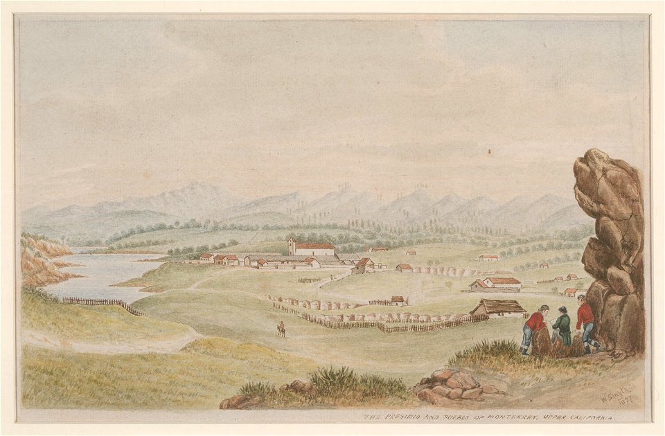 William Smyth The Presidio and Pueblo of Monterey