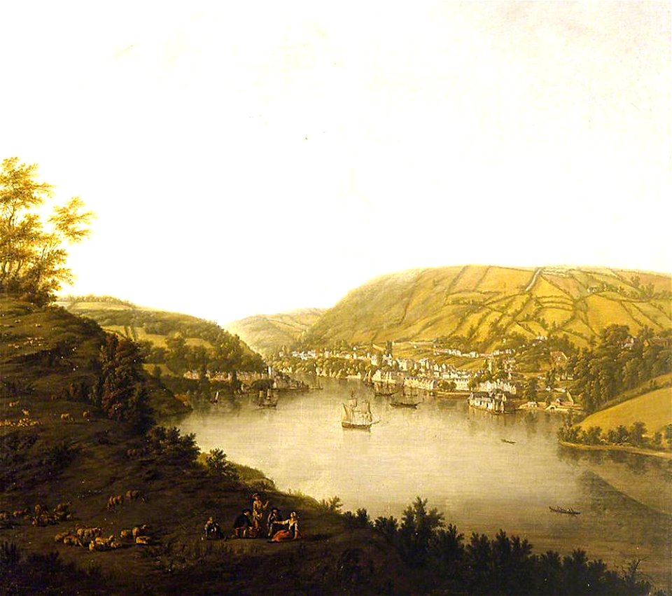 William Tomkins (c.1732-1792) - A View of Kingswear, Devon - 726112 - National Trust
