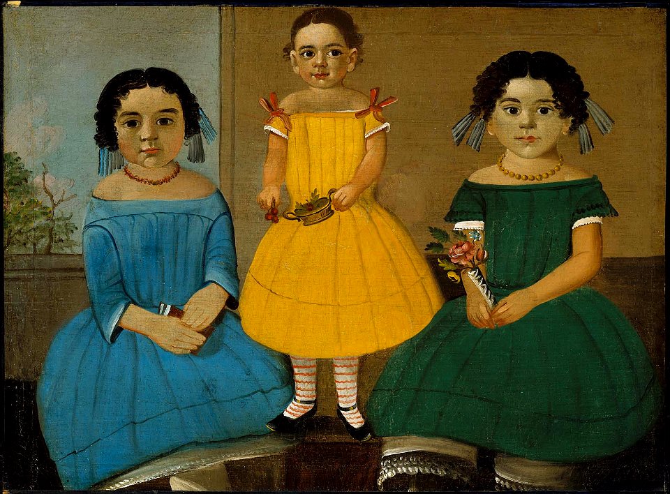William Matthew Prior - Three Sisters of the Copeland Family - 48.467 - Museum of Fine Arts