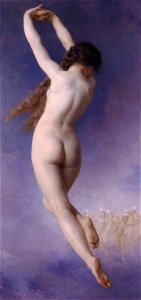 William-Adolphe Bouguereau (1825-1905) - Lost Pleiad (1884). Free illustration for personal and commercial use.