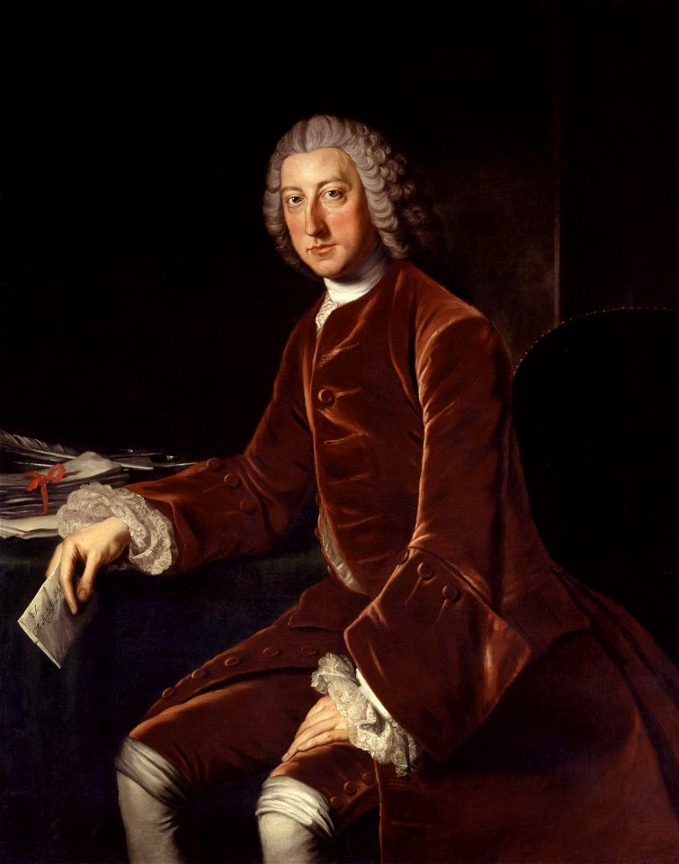 William Pitt, 1st Earl of Chatham by William Hoare