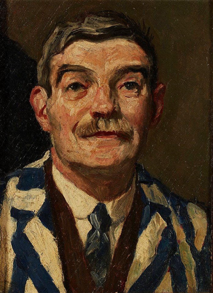 William Strang - Self-portrait (1914)