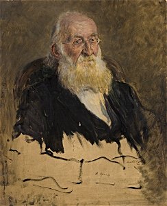 William Pape - Ohne Titel (A. Kirchhof Senior der Akademie der Wissenschaften) - BG-M 12007-12 - Berlinische Galerie