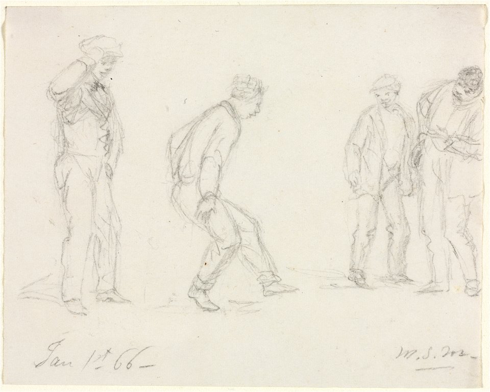 William Sidney Mount (American, 1807-1868) - The Jig - 1706.1946 - Cleveland Museum of Art
