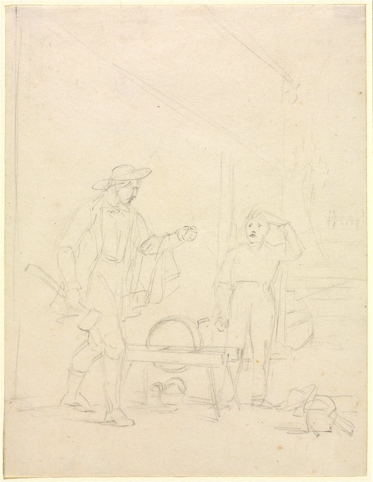 William Sidney Mount (American, 1807-1868) - Who'll Turn the Grindstone^ - 1707.1946 - Cleveland Museum of Art