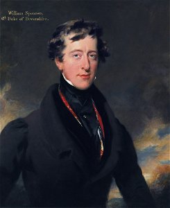 William Spencer Cavendish, 6th Duke of Devonshire, by Thomas Lawrence