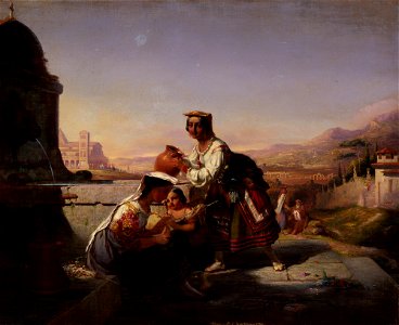 William Tolman Carlton - Italian Scene - 1974.114 - Smithsonian American Art Museum